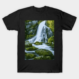 Portuguese Waterfall - Landscape T-Shirt